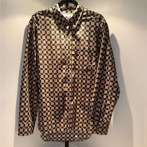 Burberry Pattern Print Shirt - XL